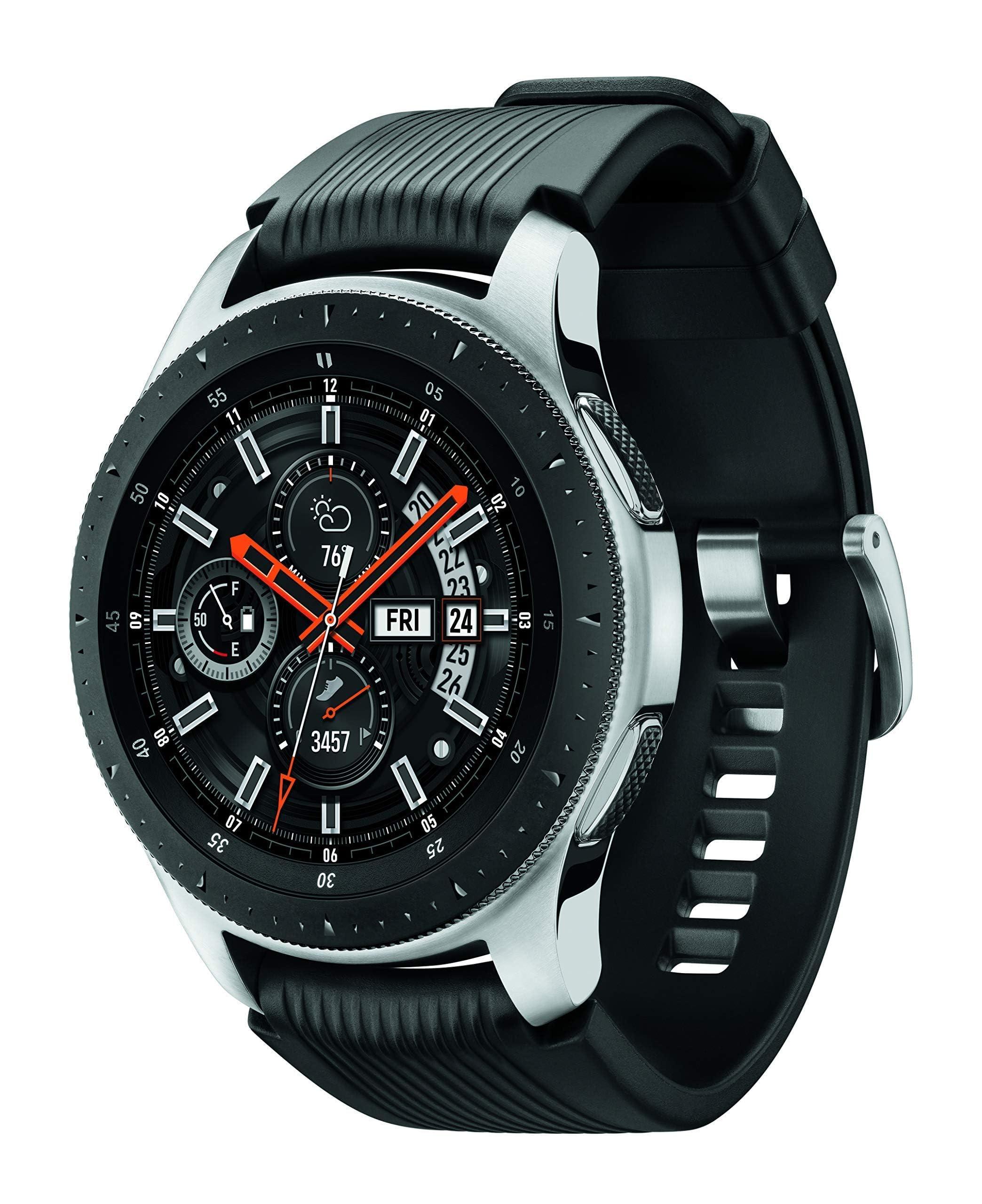 Samsung Galaxy Watch (46mm) Silver (Bluetooth), SM-R800 International Version (Renewed) - Image 2