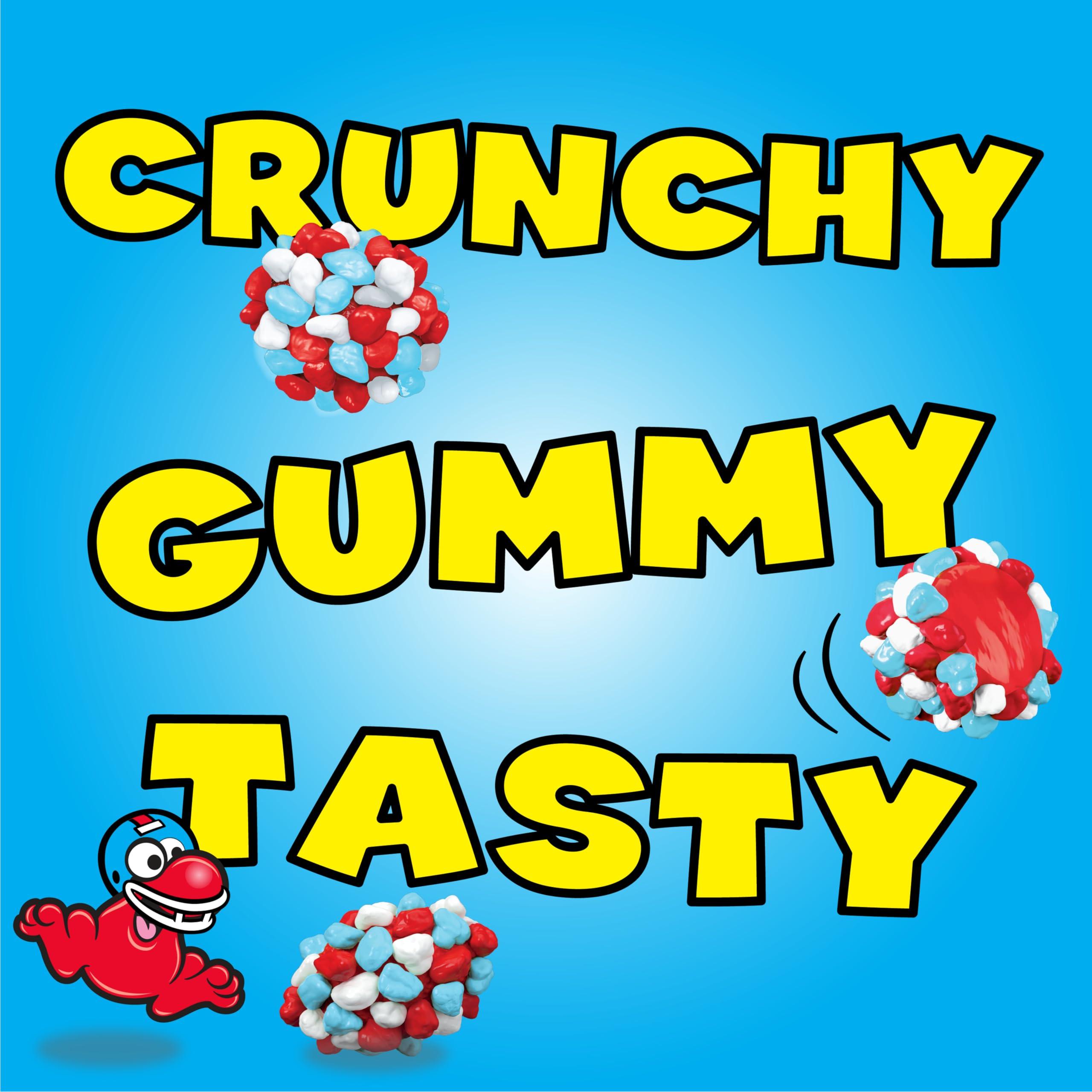 NERDS Gummy Clusters Candy, Berry Punch Rush, Crunchy and Gummy, Game Day Candy, Football Party Supplies, 8 oz - Image 5