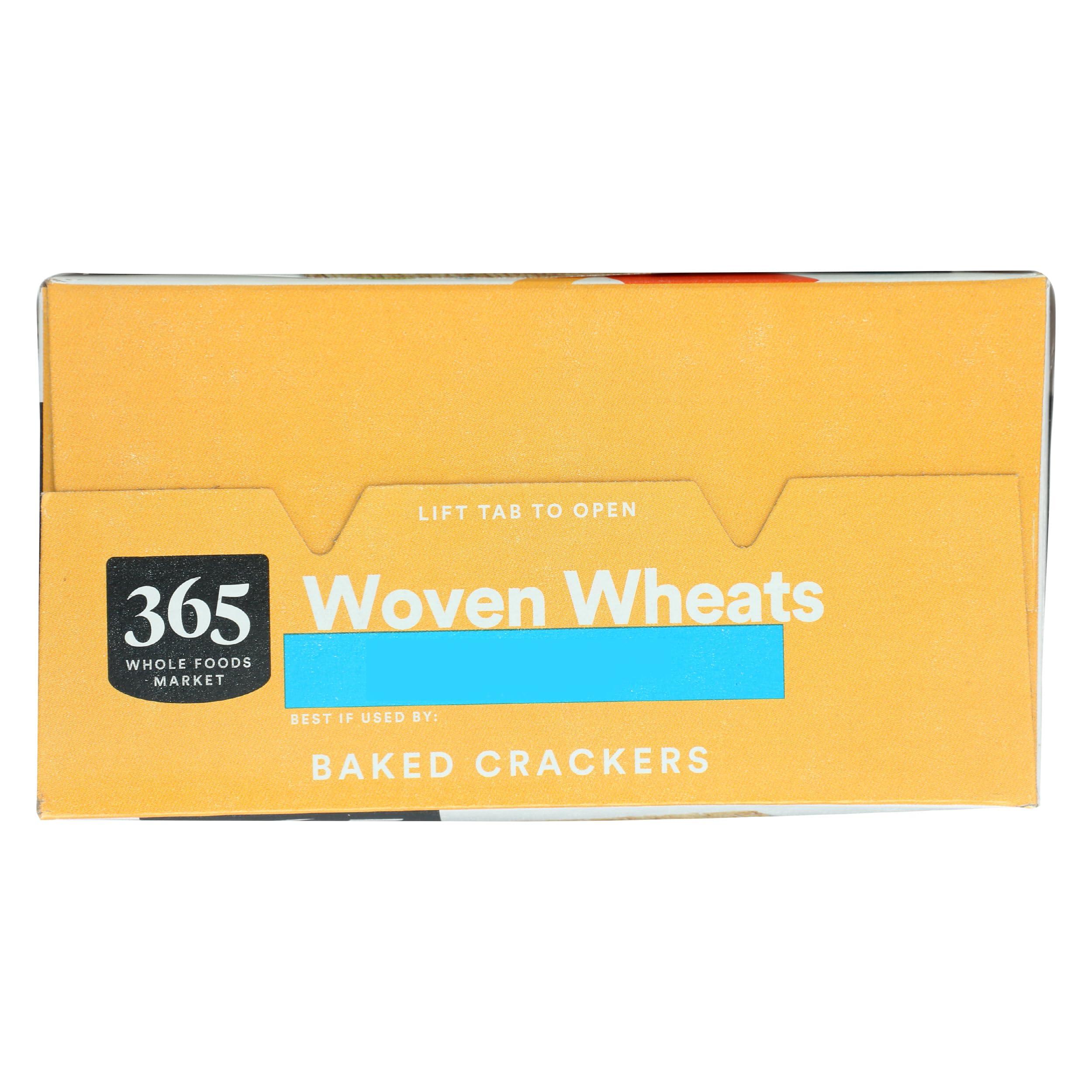 365 by Whole Foods Market, Woven Wheat Crackers, 7 OZ - Image 5