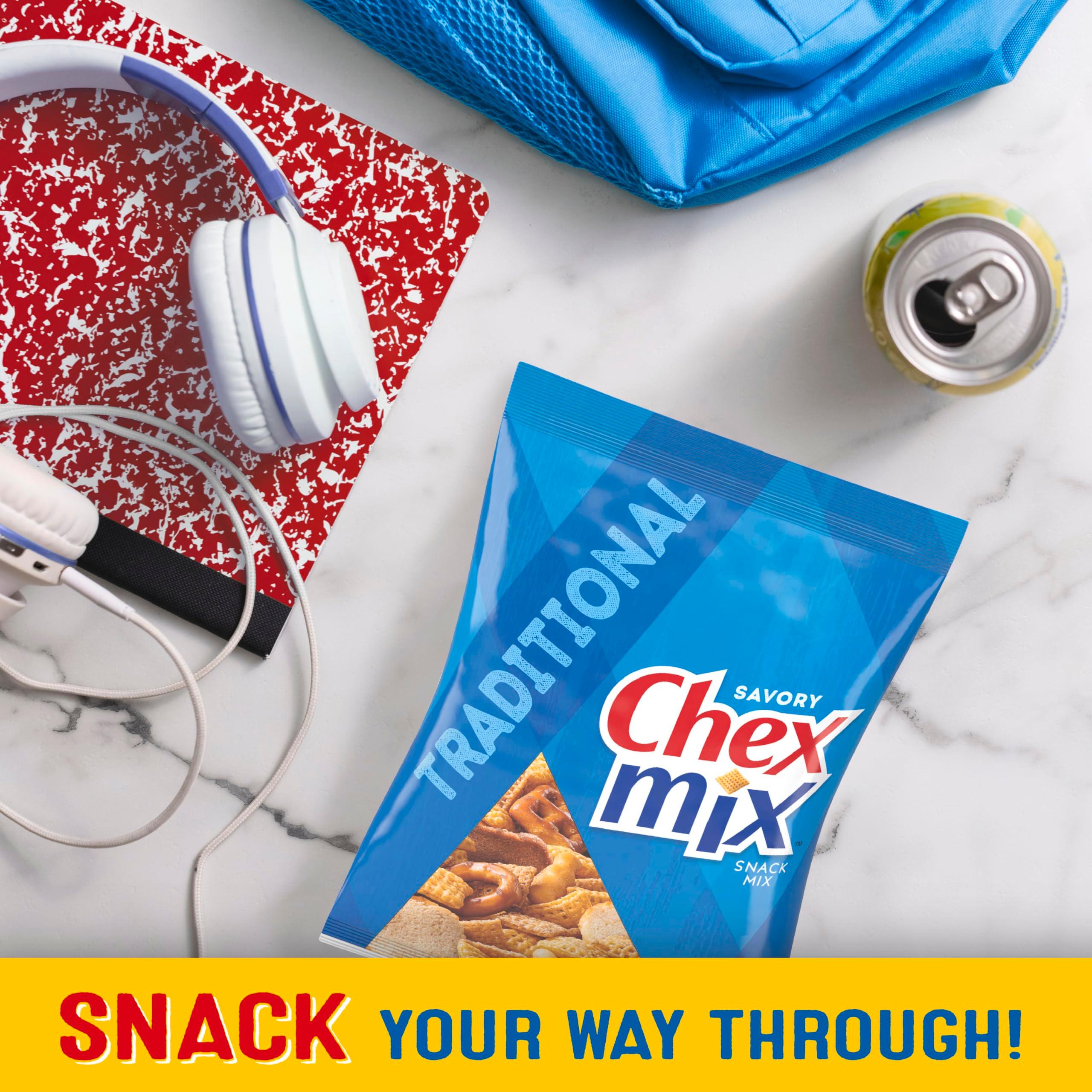 Classic Mix Snack Variety Pack, Bugles Original and Nacho Cheese, Gardetto's Original Recipe, Chex Mix Traditional and Cheddar, 20 Ct, 28 oz - Image 5