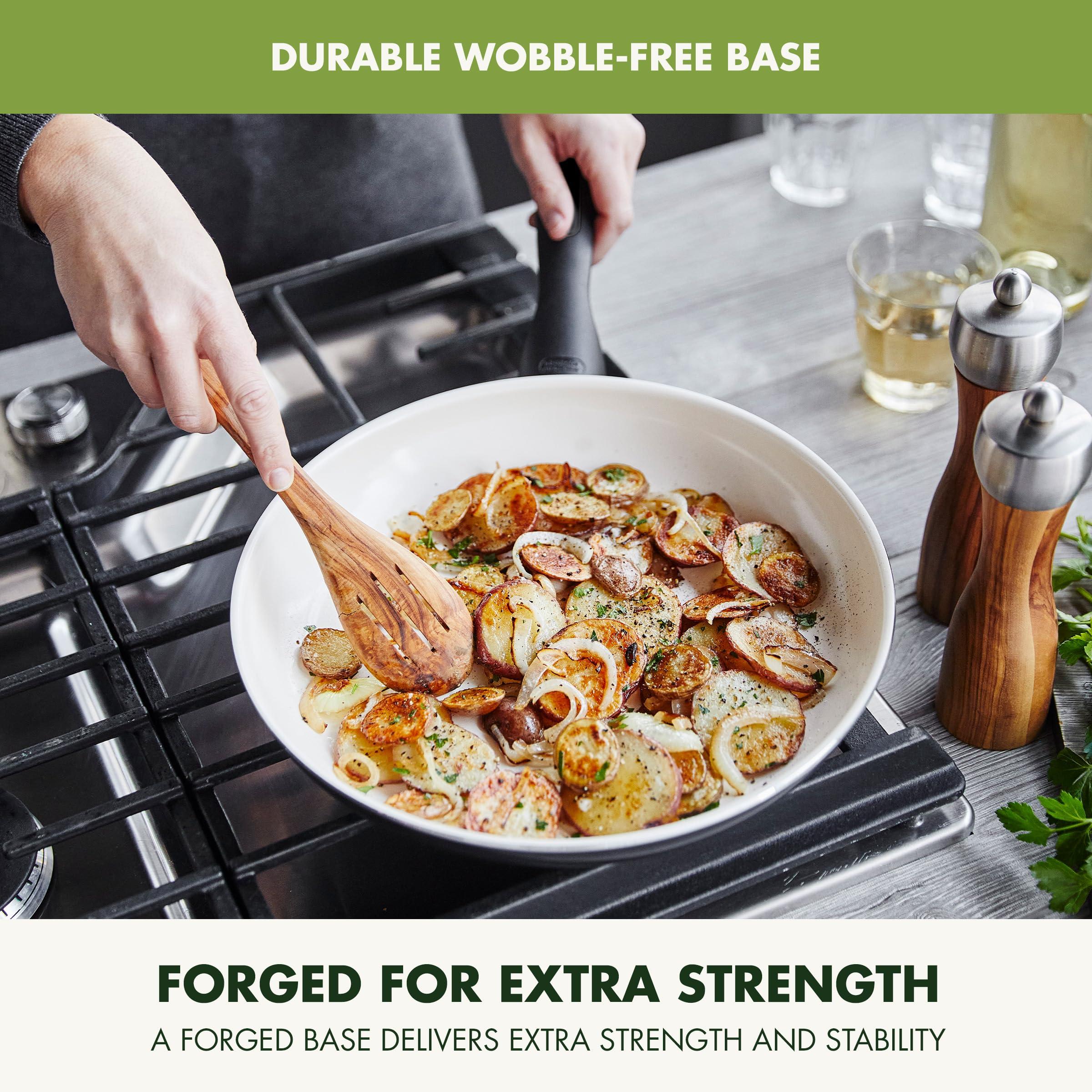 GreenPan Rio 11" Square Griddle Pan, Ceramic Nonstick Cookware, PFOA and PFAS-Free, Stay-Cool Bakelite Handle, Black - Image 6