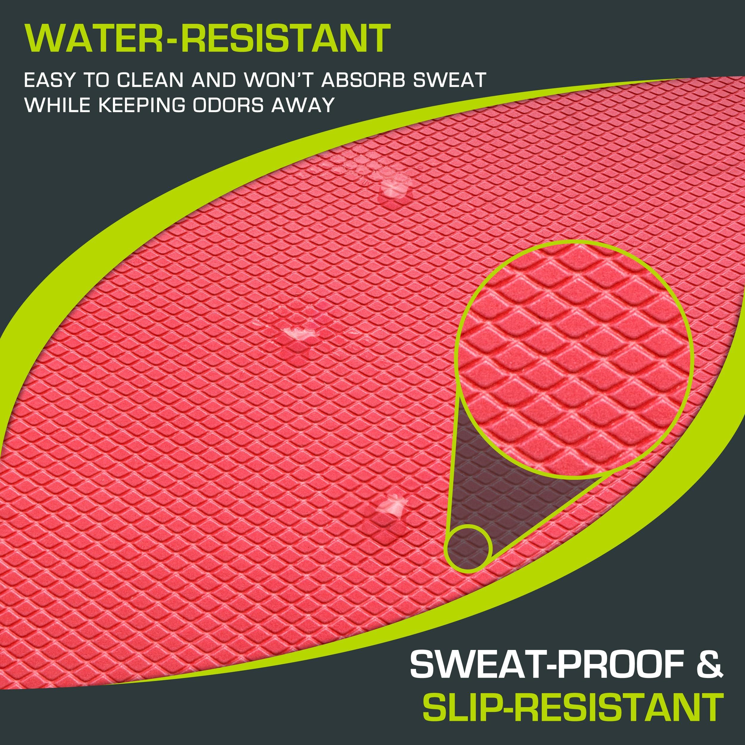 ProsourceFit Exercise Balance Pad – Large Cushioned Non-Slip Foam Mat & Knee Pad for Fitness, Stability Training, Physical Therapy, Yoga 15"x19" - Image 4
