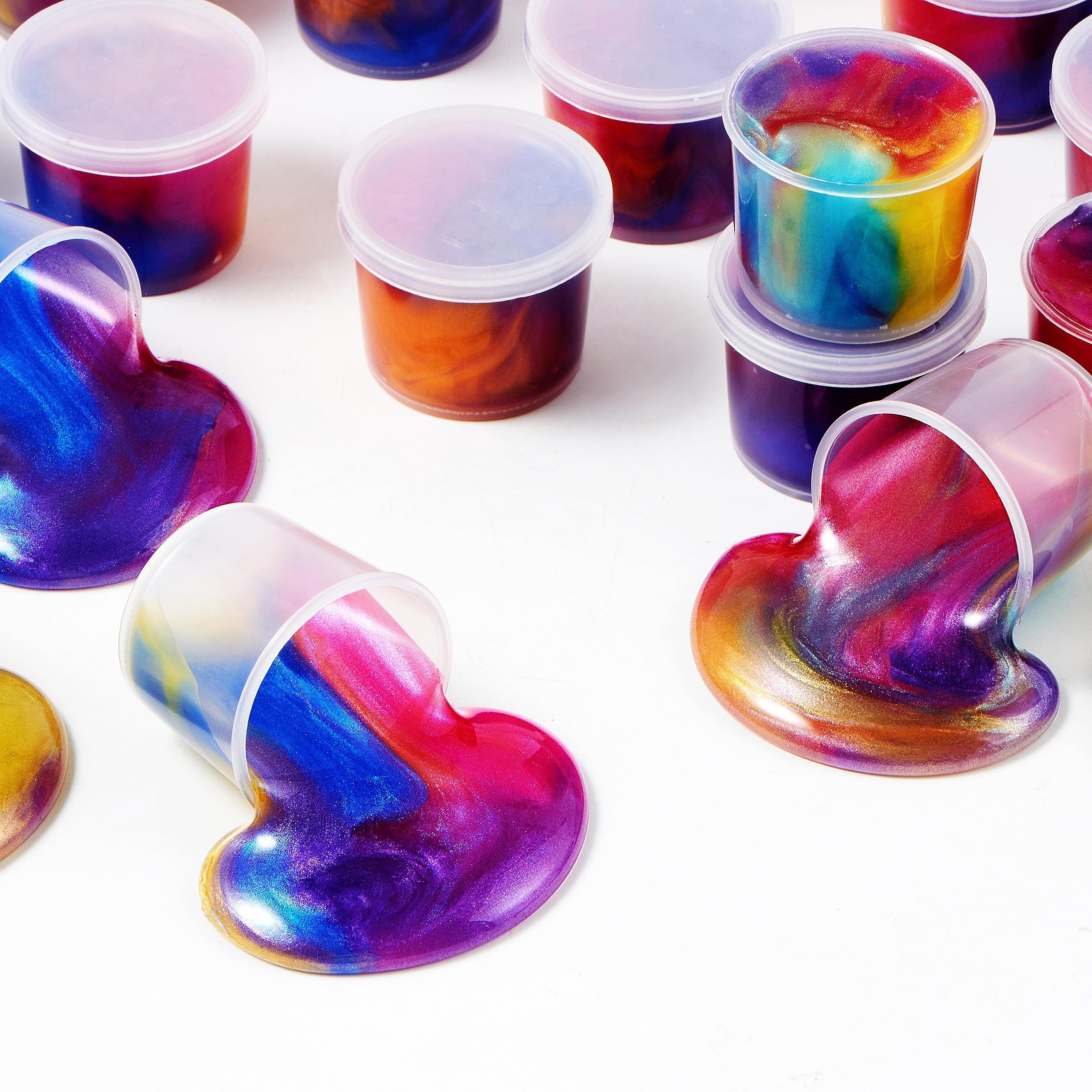 JOYIN Slime Party Favors, 36 Pack Galaxy Slime Cup - Stretchy, Non-Sticky, Mess-Free, Stress Relief, and Safe - Toys for Girls and Boys - Classroom Reward, Party Supplies - Image 8