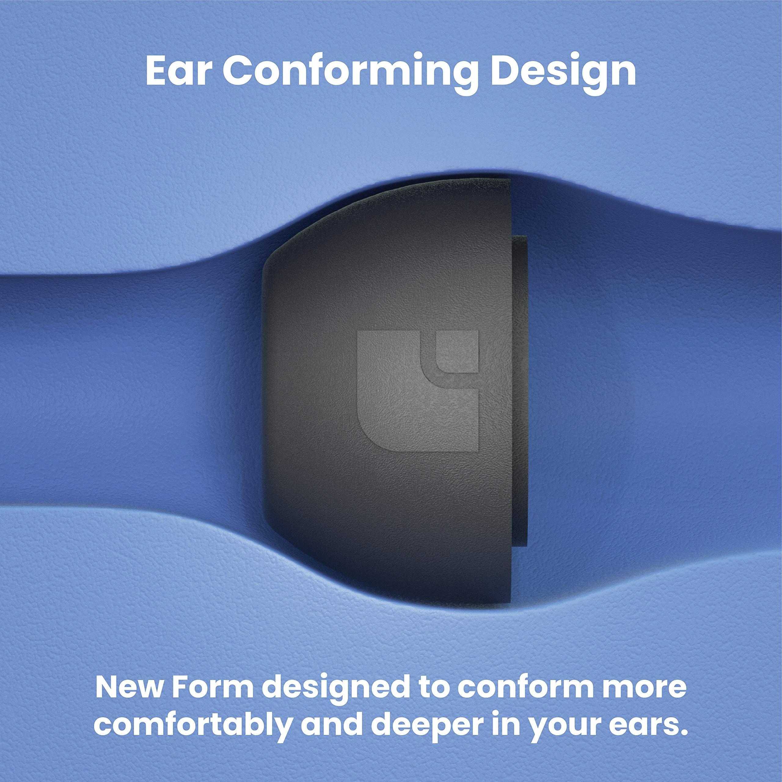 Foam Masters Ultra-Premium Memory Foam Ear Tips for AirPods Pro 1st & 2nd Gen | 3 Pairs | Black Magic Ver 6.0 | Secure | Comfort | Better Noise Cancel | Replacement Buds – Black, Assorted S/M/L - Image 4