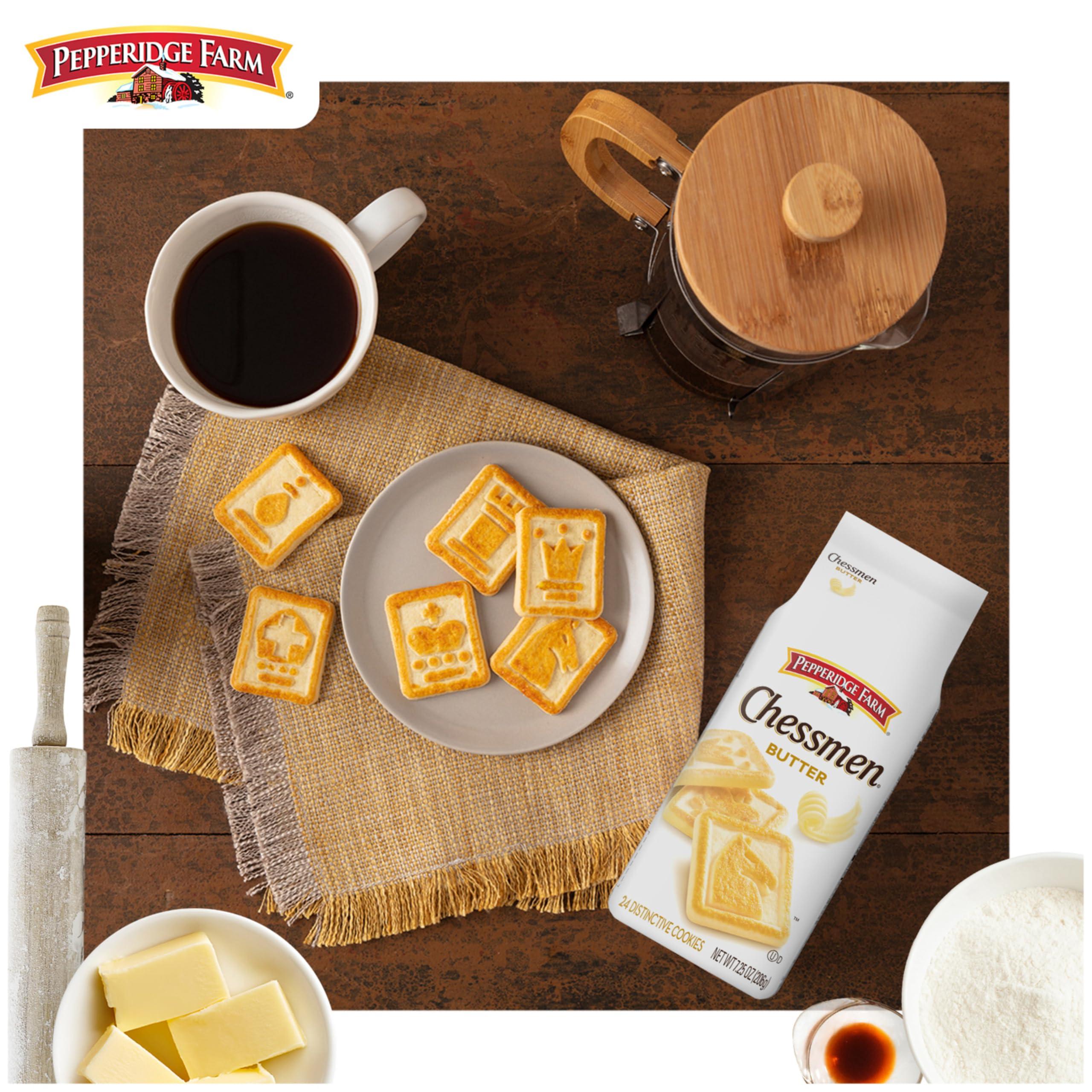 Pepperidge Farm Chessmen Butter Cookies, 7.25 oz. Bag (Packaging may vary) - Image 5