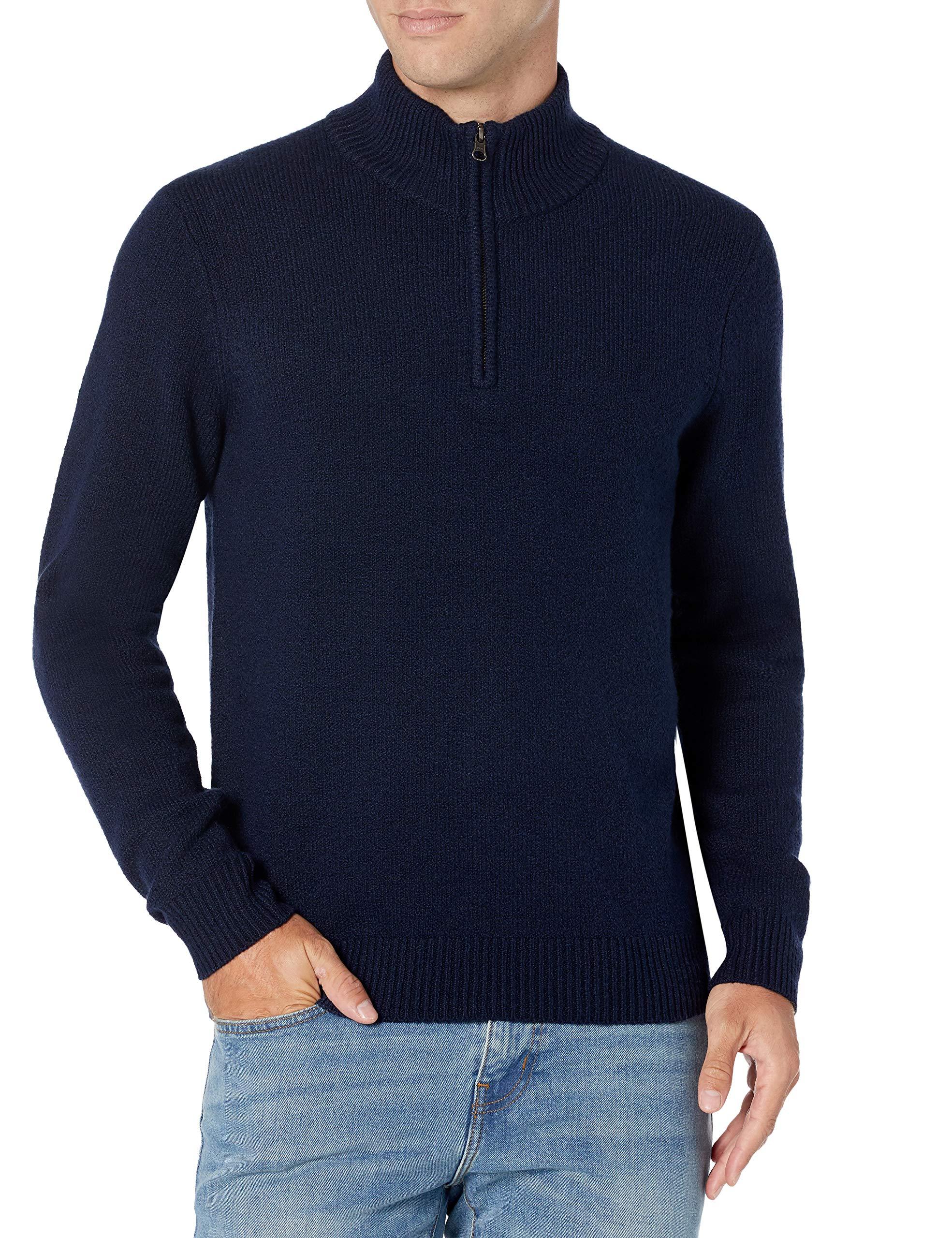 Amazon Essentials Men's Long-Sleeve Soft Touch Quarter-Zip Sweater - Image 2