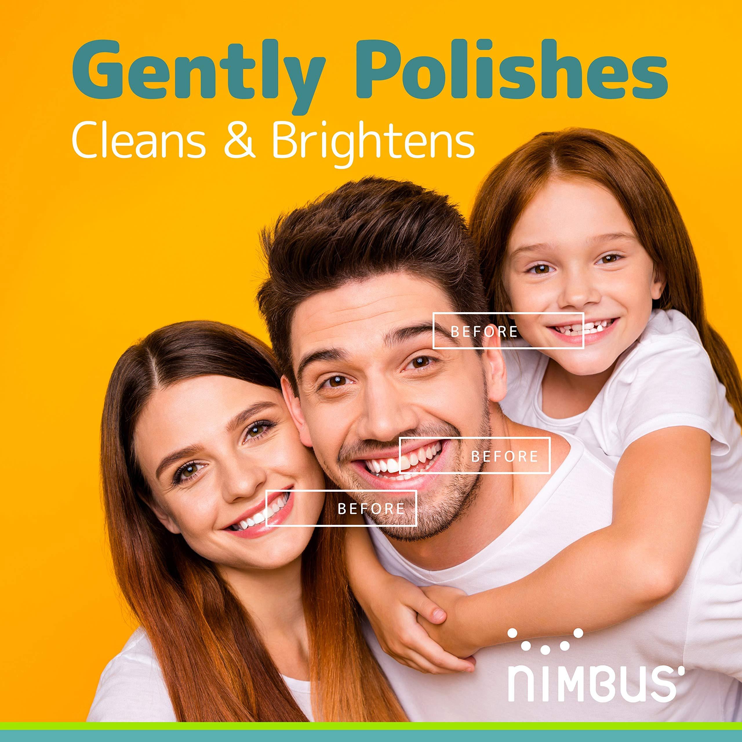 NIMBUS Extra Soft Toothbrushes (Regular Head) Periodontist Design Tapered Bristles for Sensitive Teeth and Receding Gums, Individually Wrapped Plaque Remover Travel Toothbrush (10 Pack, Colors Vary) - Image 2