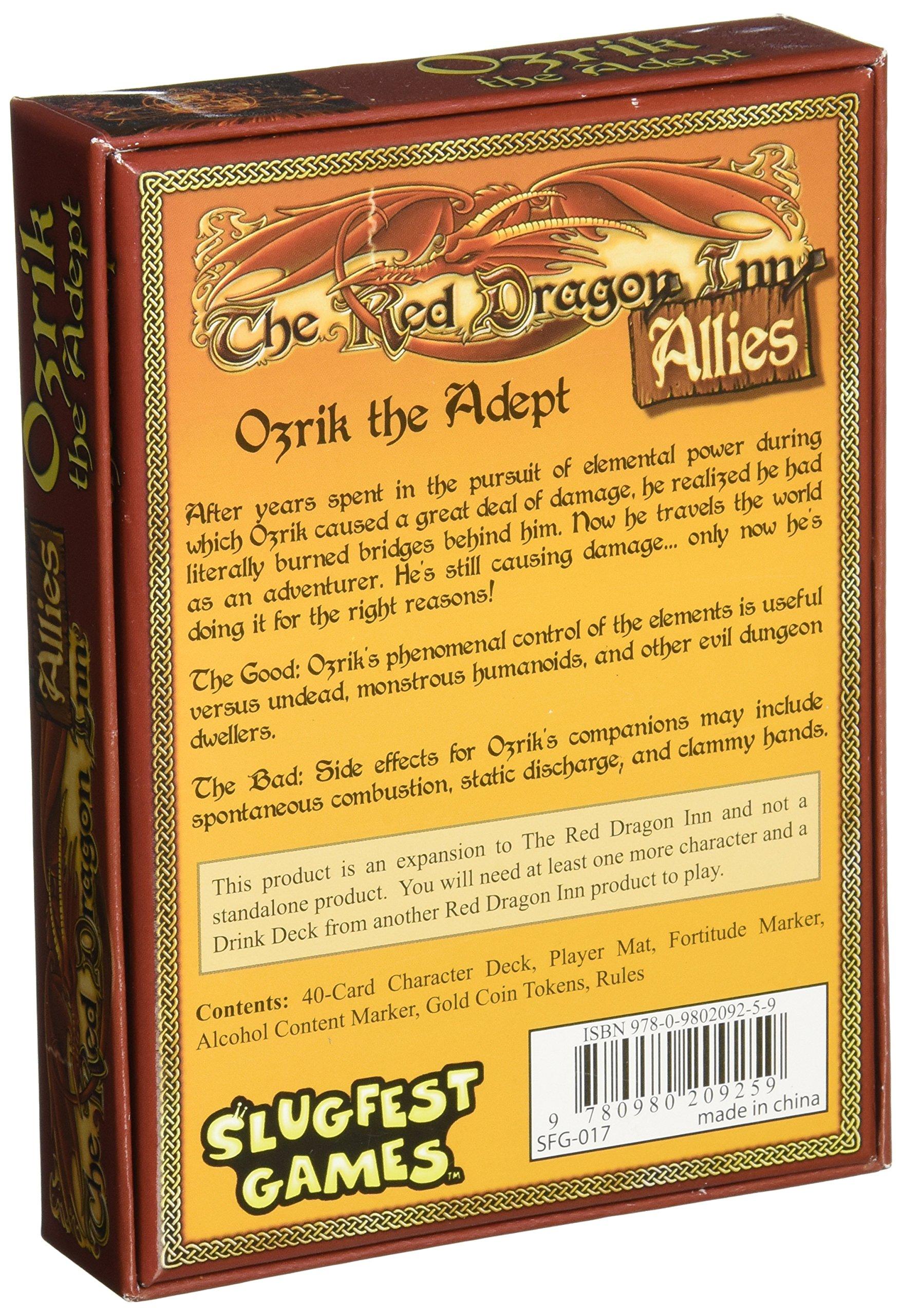 Slugfest Games Red Dragon Inn: Allies - Ozrik The Adept (Red Dragon Inn Expansion) Board Game (SFG017) - Image 2