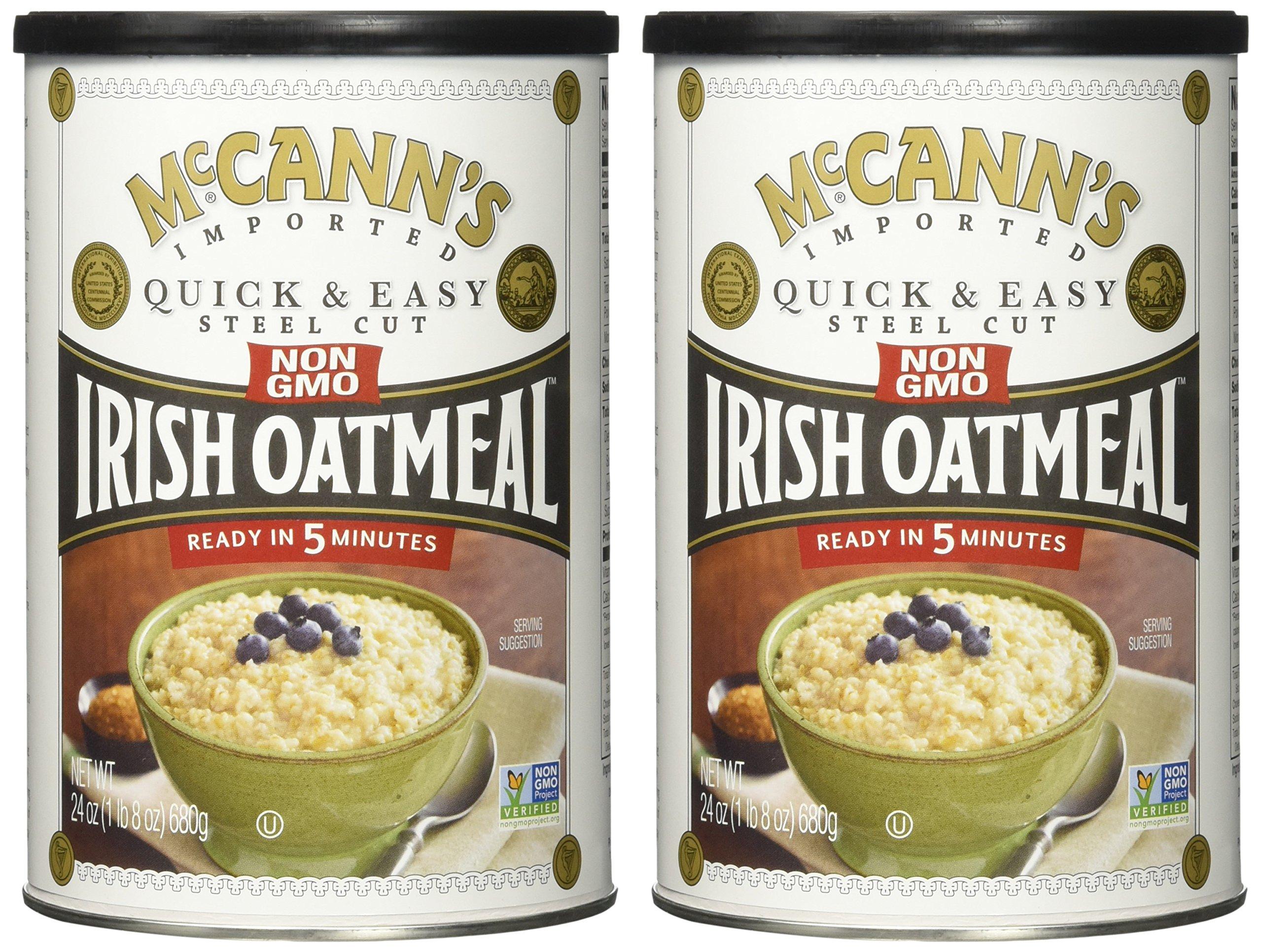 McCann's Irish Oatmeal, Quick & Easy Steel Cut Oats, 24 oz (680 g) - 2pcs - Image 5