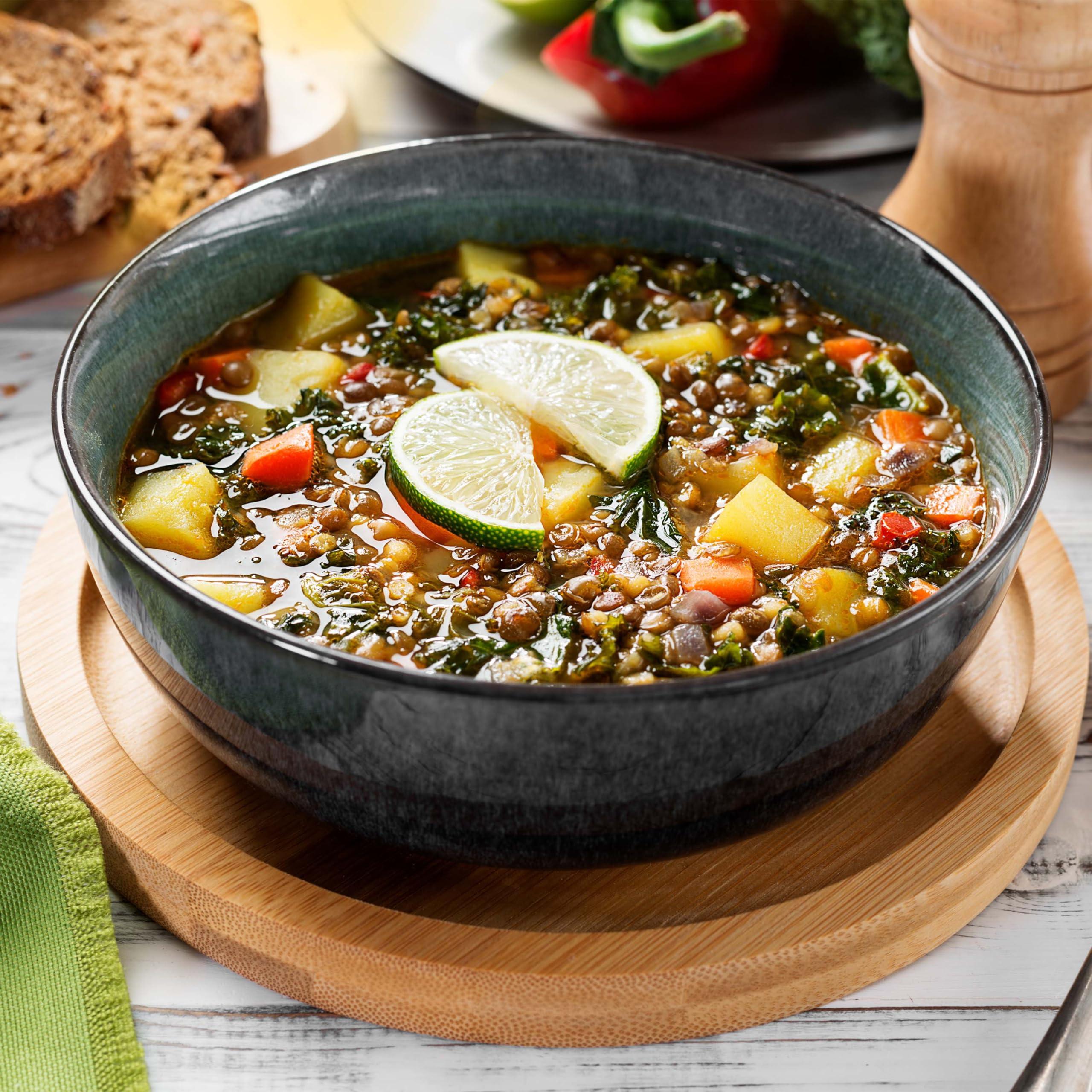Yupik Organic Green Lentils, 2.2 lb (35.2 oz), Non-GMO, Vegan, Gluten-Free, Kosher, Raw, Source of Fiber, Iron & Protein, Fiber & Iron, Ideal for Soups, Salads & Plant-Based Meals - Image 7