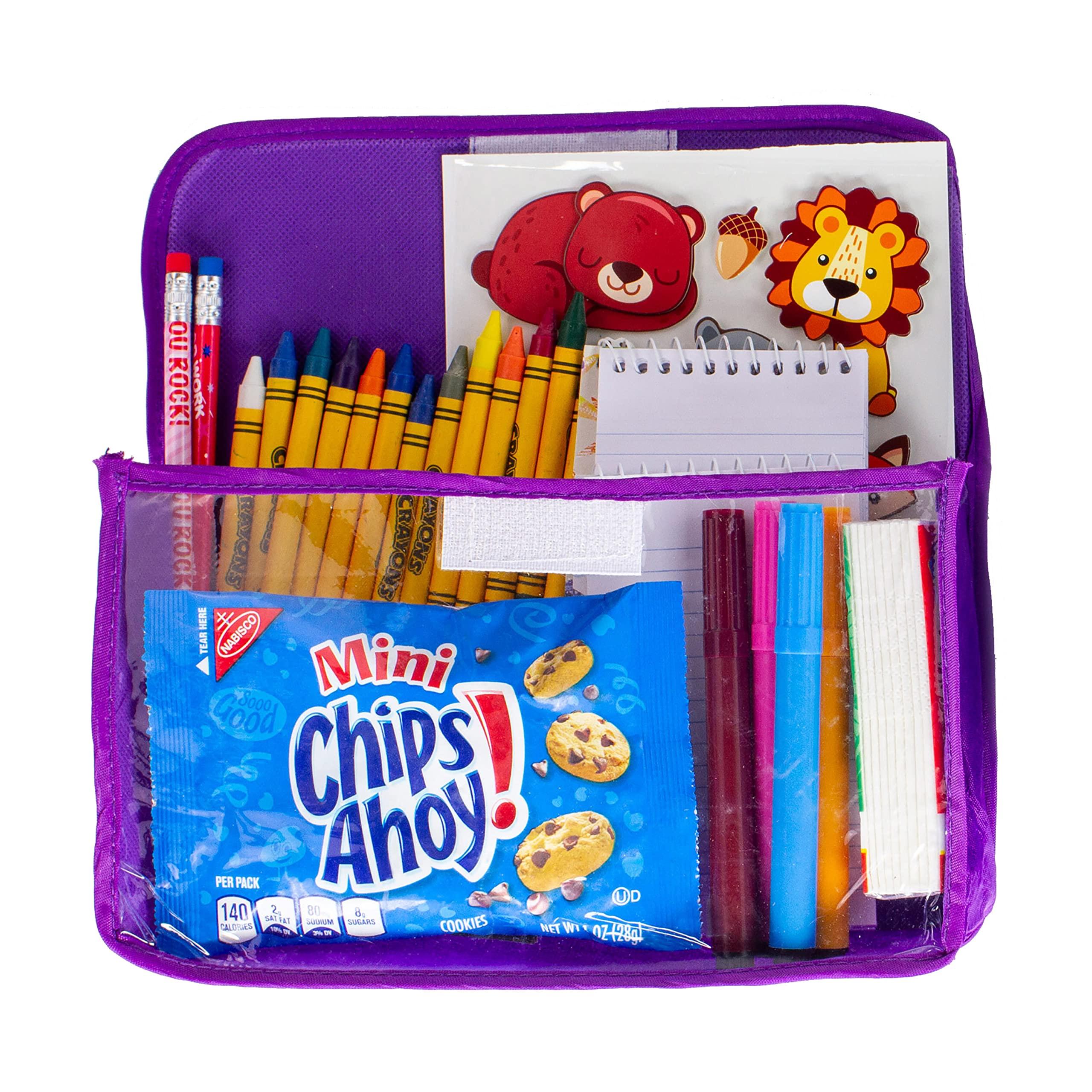 Nabisco Fun Shapes Variety Pack, Barnum's Animal Crackers, Teddy Grahams and CHIPS AHOY! Cookies, 20 Snack Packs - Image 8