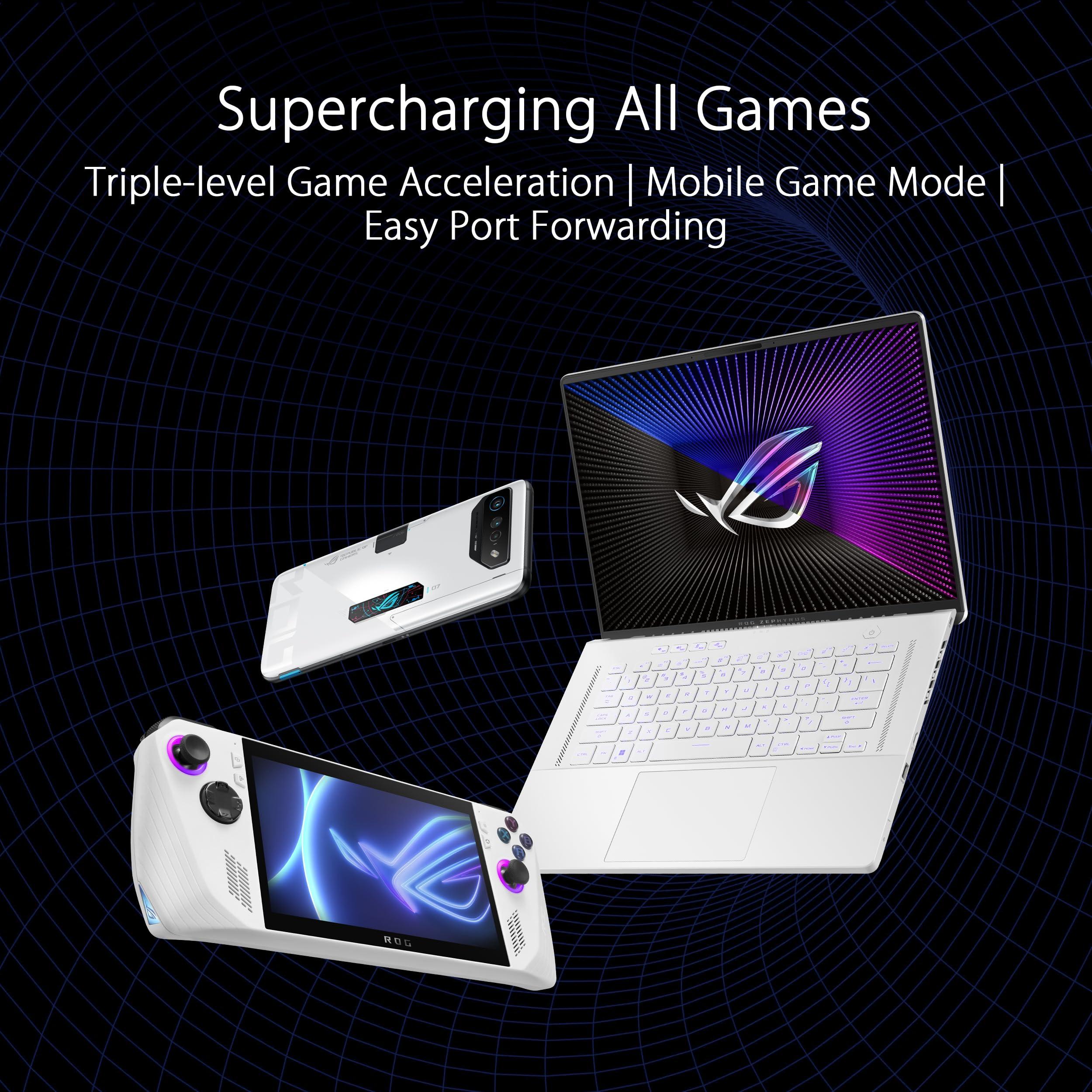 ASUS ROG Rapture GT-BE98 PRO First Quad-Band WiFi 7 Gaming Router supports 320MHz, Dual 10G Port, Triple-level Game Acceleration, Mobile Game Mode, Subscription-Free Security, AiMesh, and VPN features - Image 5